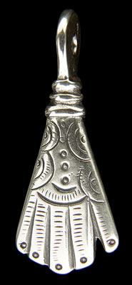 Stylized Hand Pendant Purchase Options & Details