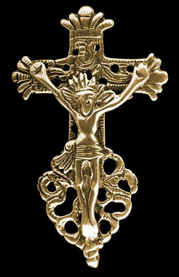 See also Crucified Indian Cross