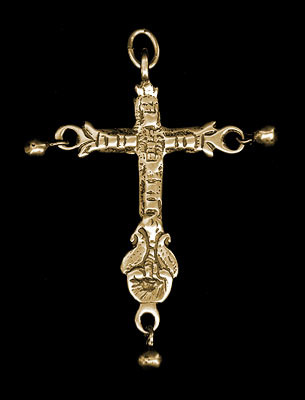 Ecuadorian Cross with Dangles Purchase Options & Details