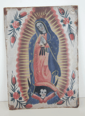 See also Guadalupe Retablo