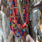 #20 Necklace Ecuadorian Bead Trade Necklace