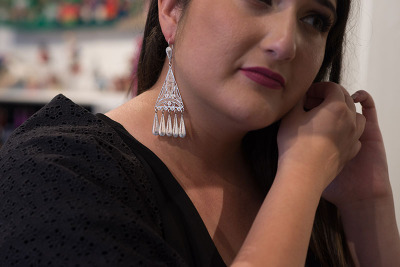 #2a Silver Filigree Earrings Purchase Options & Details