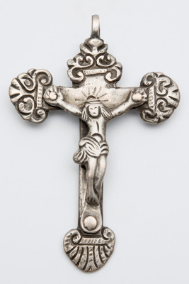 #43 Antique Silver Cross Purchase Options & Details