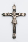 #65 Cross, Silver &amp; Wood (70mm X 100mm) Peru