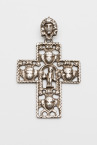 #93 Cross, Silver (40mm X 64mm) Mexico