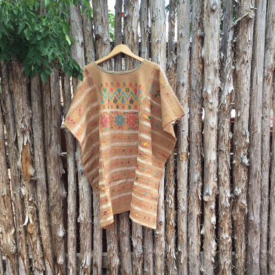 See also #60 Vintage Natural Brown Cotton Woven Huipil, Zacualpan, Guerrero