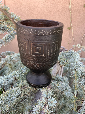 See also #3ot Carved & Engrave Wooden Drinking Cup, w Inlay K'ero