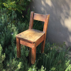 #32 New Mexico Chair 1950&#039;s (24&#039;h X 11&#039;w X 14&#039;d)