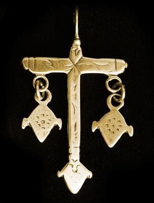 Cross with Dangles Purchase Options & Details